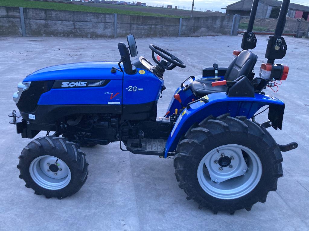 mini tractor solis 20 als nieuw, Zakelijke goederen, Ophalen of Verzenden, Overige merken, Tot 2500