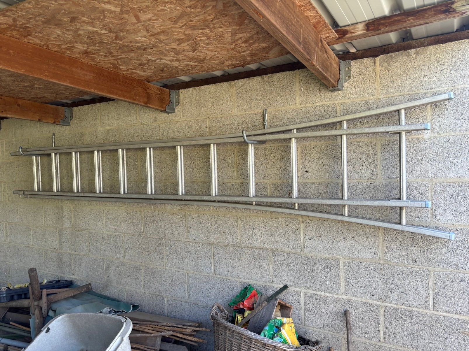 Ladder te koop, Ophalen, Zo goed als nieuw, Ladder
