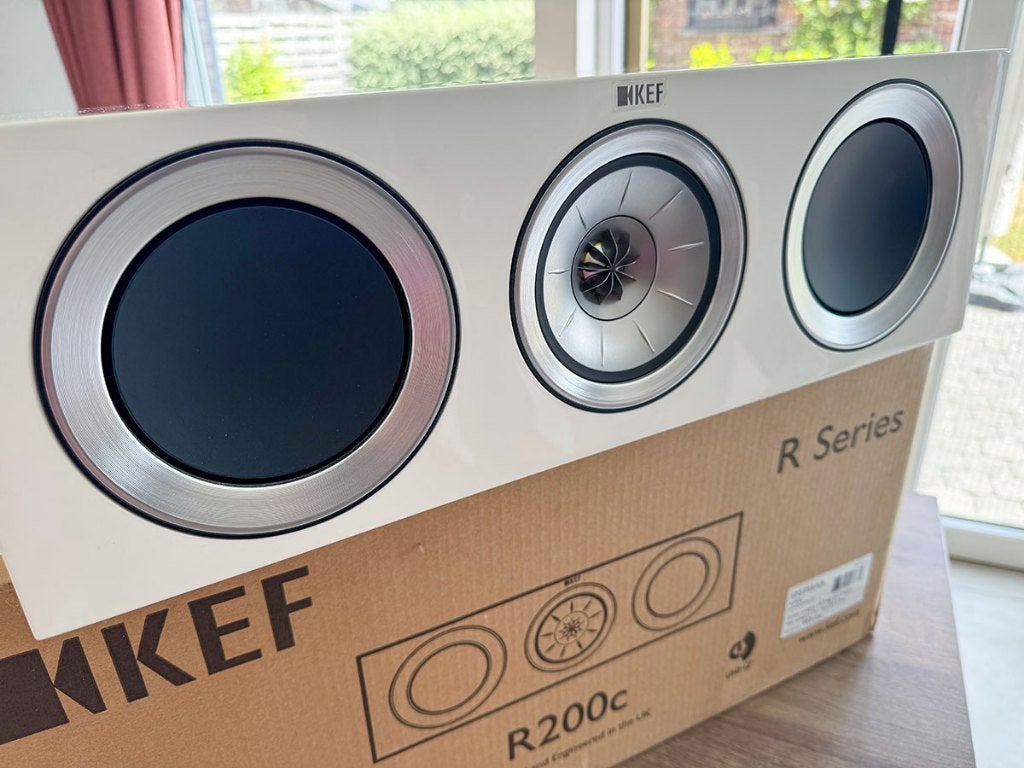 [VDS] Enceinte centrale KEF R200c - Blanc Laqué, TV, Hi-fi & Vidéo, Enceintes, Bass-reflex, Enlèvement, Comme neuf, KEF