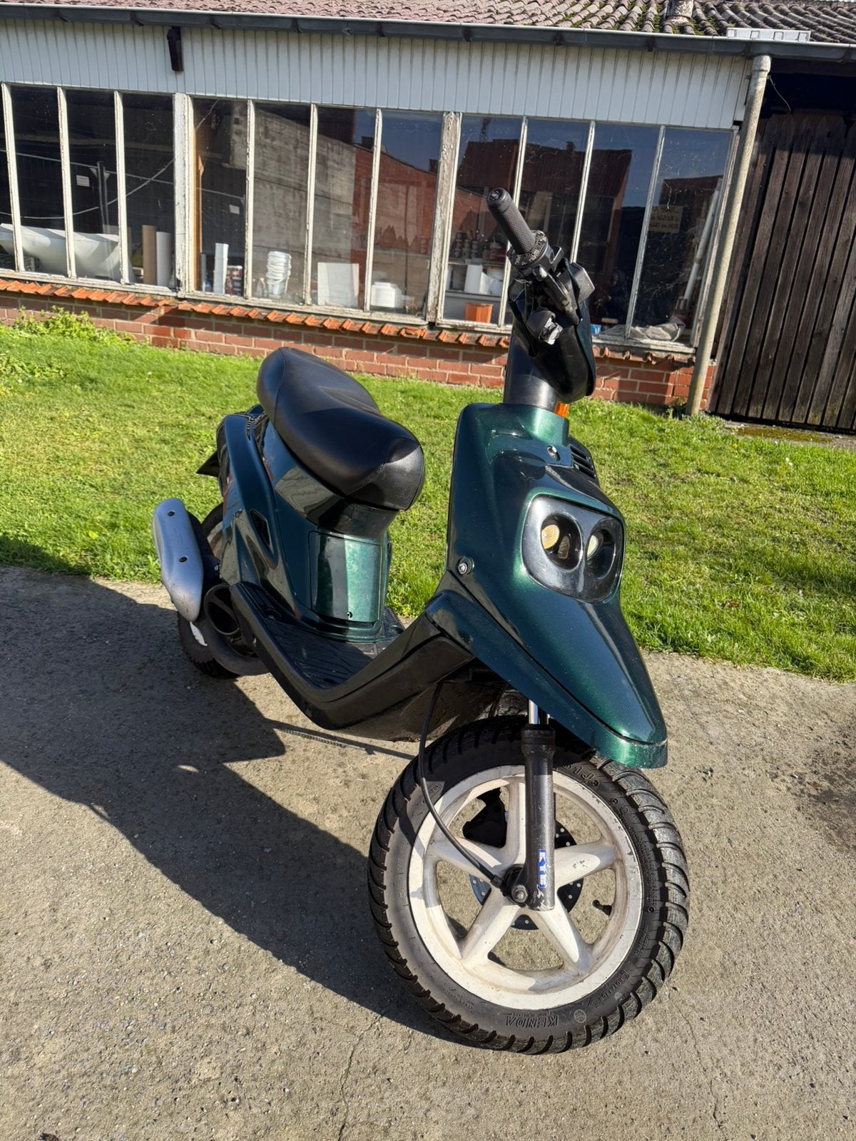 Mbk booster a klasse, Fietsen en Brommers, Ophalen, 70 cc, Klasse A (25 km/u), Zo goed als nieuw