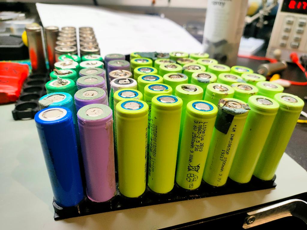 Li-ion Batterijen, Ophalen, Gebruikt