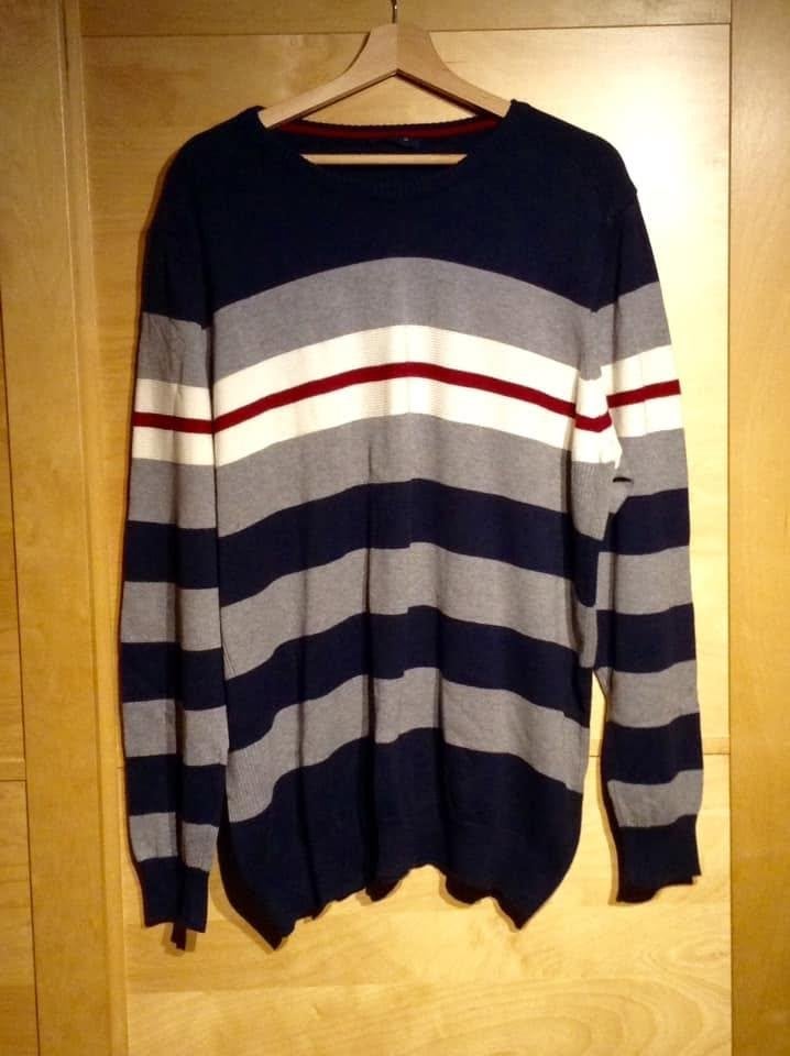 Pull rayé pour homme LC Waikiki - T.XXL - Excellent état, LC WAIKIKI, Enlèvement ou Envoi, Comme neuf, Autres tailles