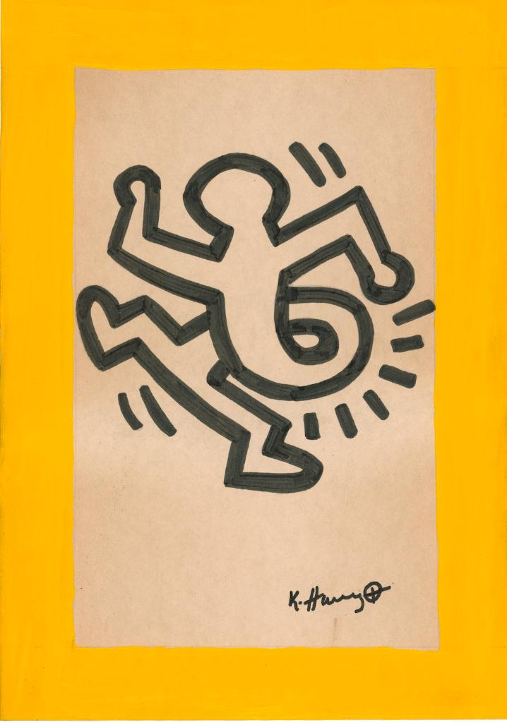 Keith Haring Artwork, Antiquités & Art, Art | Peinture | Moderne, Envoi, Signé, Impression