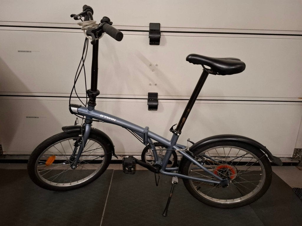 Plooifiets BTwin te koop, Vélos & Vélomoteurs, Vélos | Vélos pliables, Autres marques, Vitesses, Frein sur jante, Enlèvement
