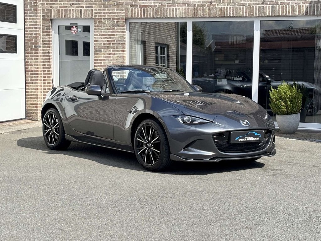 Mazda MX-5 2.0 ND EXCLUSIVE-LINE / 4000km / Aero Pack, Auto's, Mazda, Dealer onderhouden, Achterwielaandrijving, 4 cilinders, Cabriolet