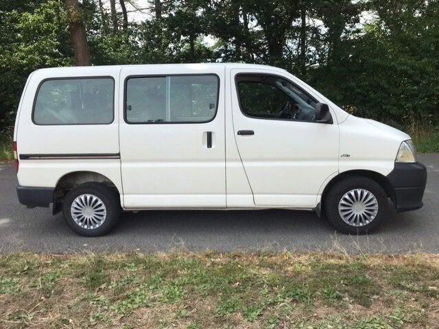 Toyota Hiace d4d   GEKEURD carpass : 8 zitplaatsen, Auto's, Toyota, 2500 cc, Particulier, Euro 4, Te koop