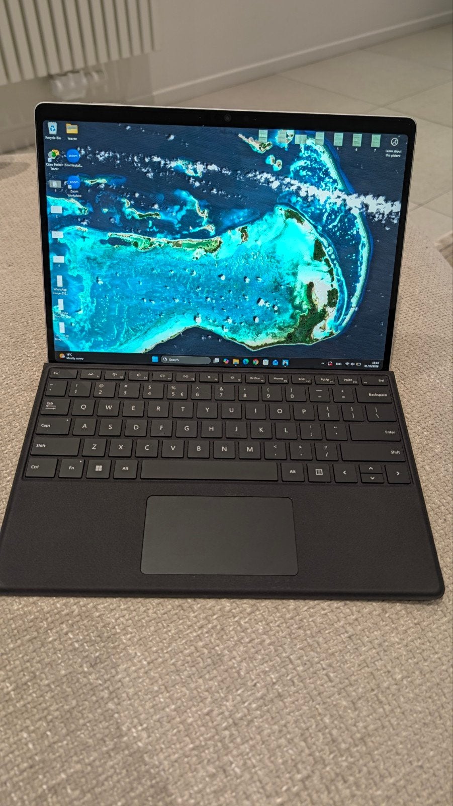 Microsoft Surface Pro 11th Ed. (2024) – Snapdragon X Plus –, Computers en Software, 256 GB, Qwerty, Snapdragon X Plus, 13 inch