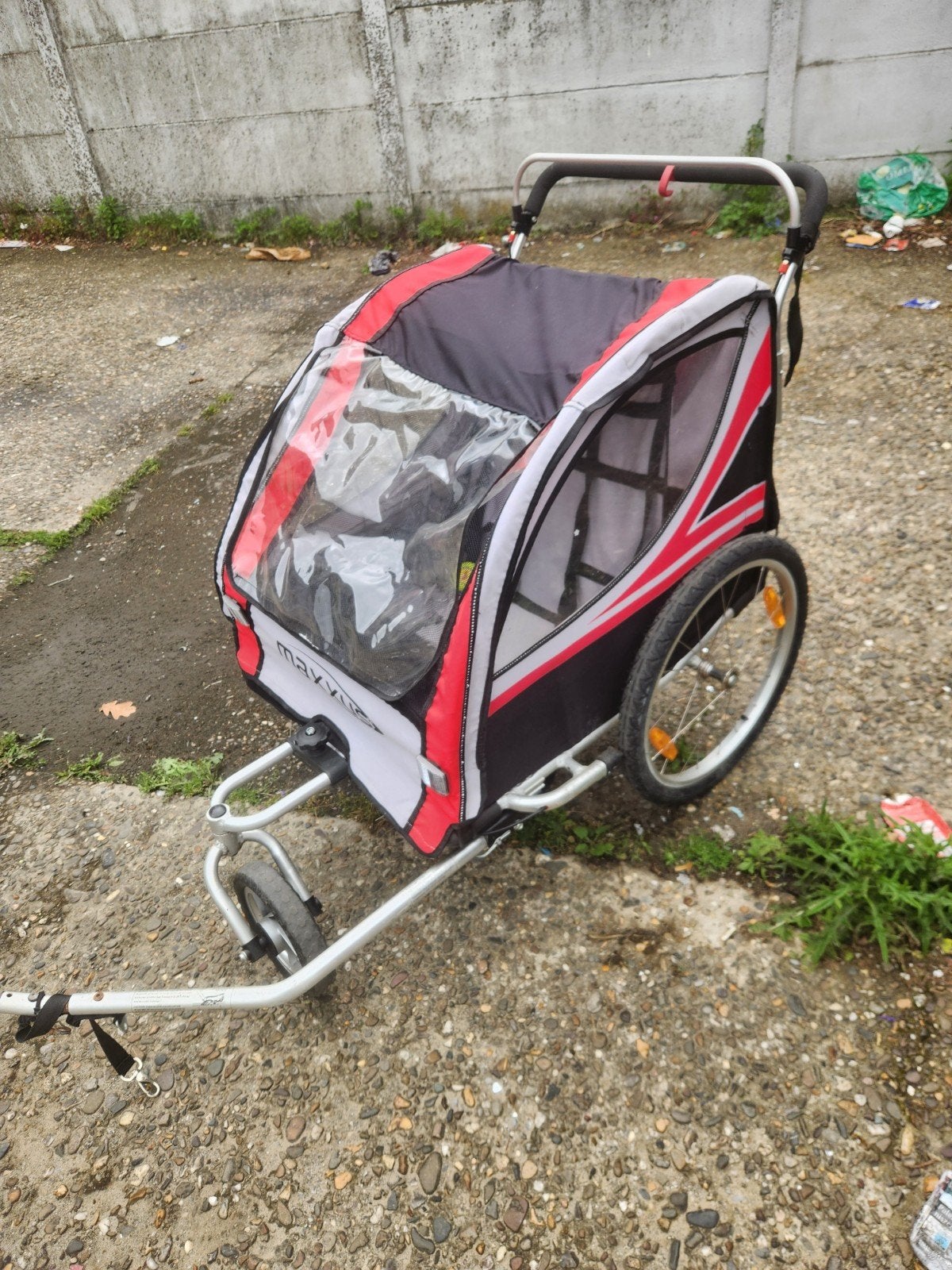 fietskar maxxus, Vélos & Vélomoteurs, Enlèvement, Comme neuf, Remorque pour enfant, Maxxus