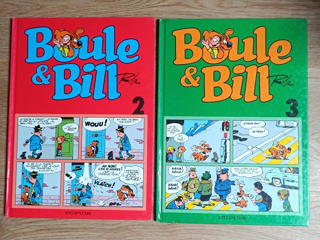 livres "Boule et Bill", Plusieurs BD, Enlèvement, Utilisé