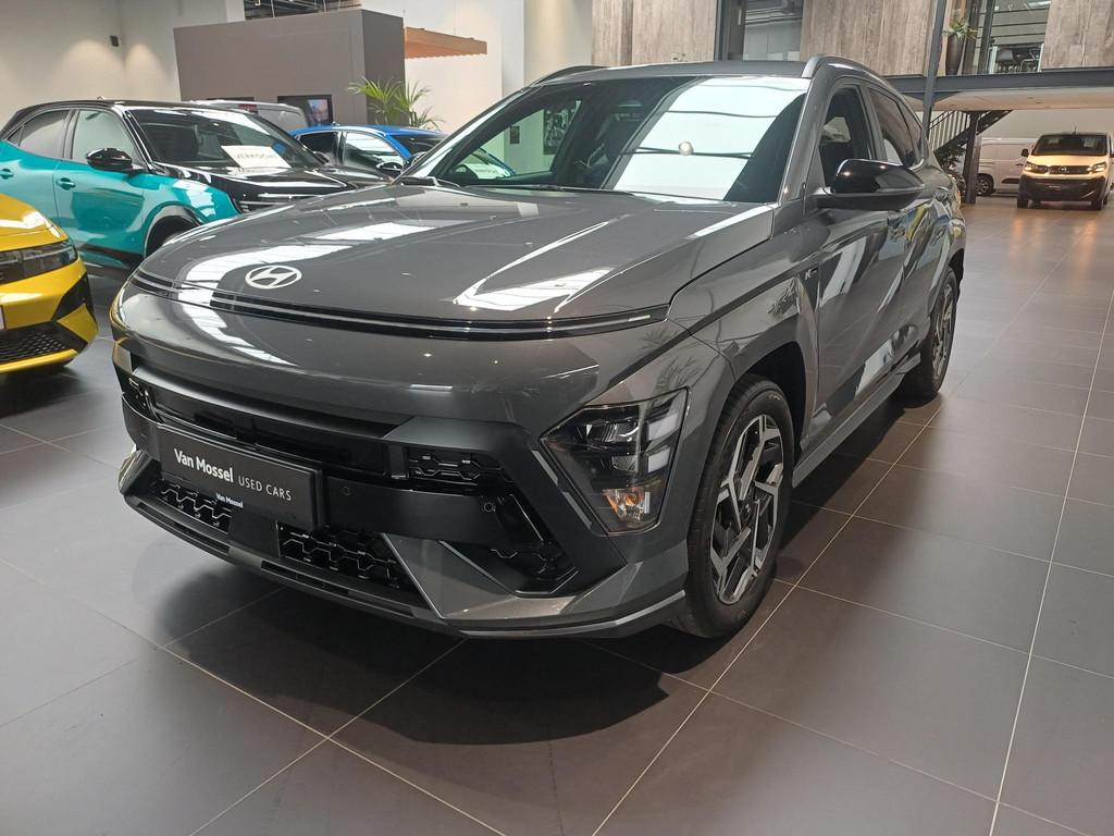 Hyundai KONA 1.6 GDi Hybrid Feel N Line 6-DCT (automatique), Autos, Hyundai, Argent ou Gris, Entreprise, 2 kWh, 5 portes