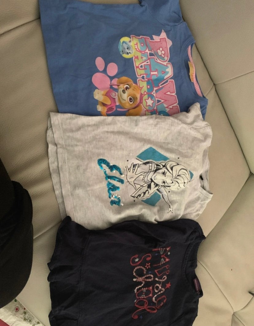 Lots de 3 t-shirt manches longues fille 3 ans, Enfants & Bébés, Enlèvement ou Envoi, Comme neuf
