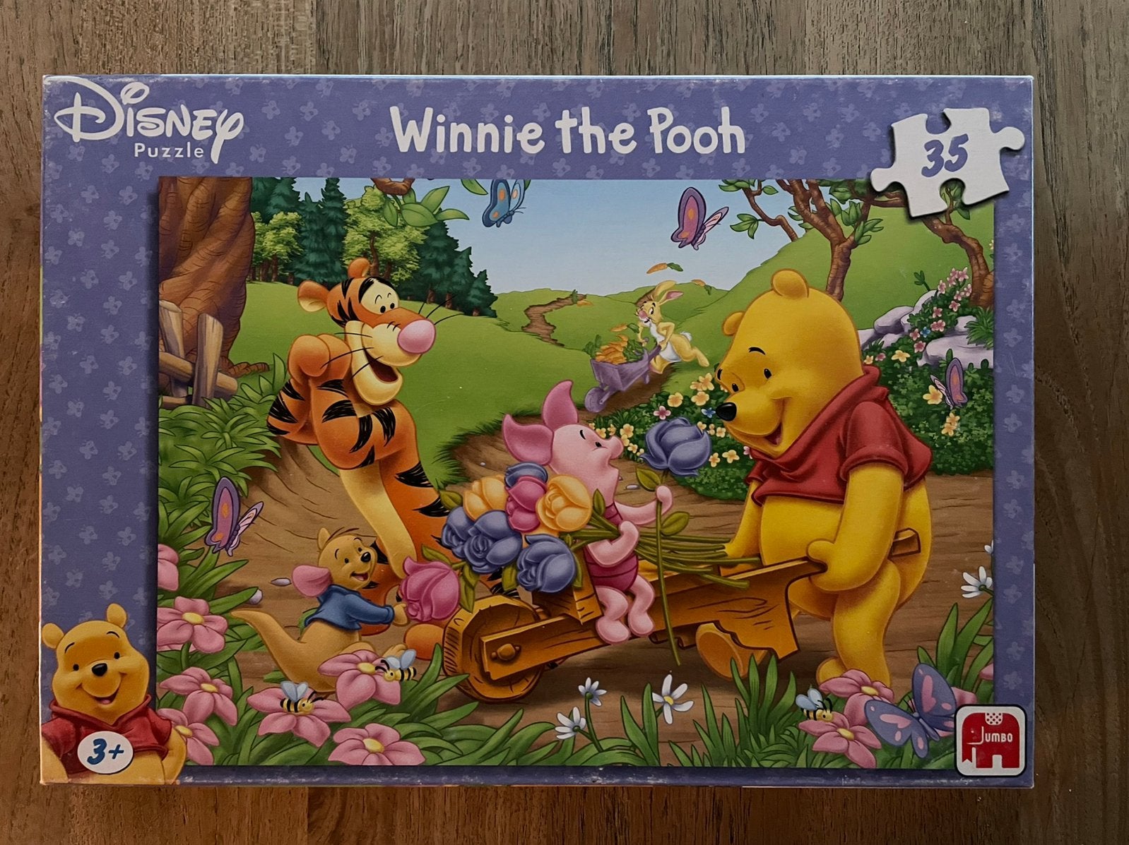 Puzzel Winnie the Pooh 35 stuks, Kinderen en Baby's, Ophalen of Verzenden, 10 tot 50 stukjes, Zo goed als nieuw, 2 tot 4 jaar