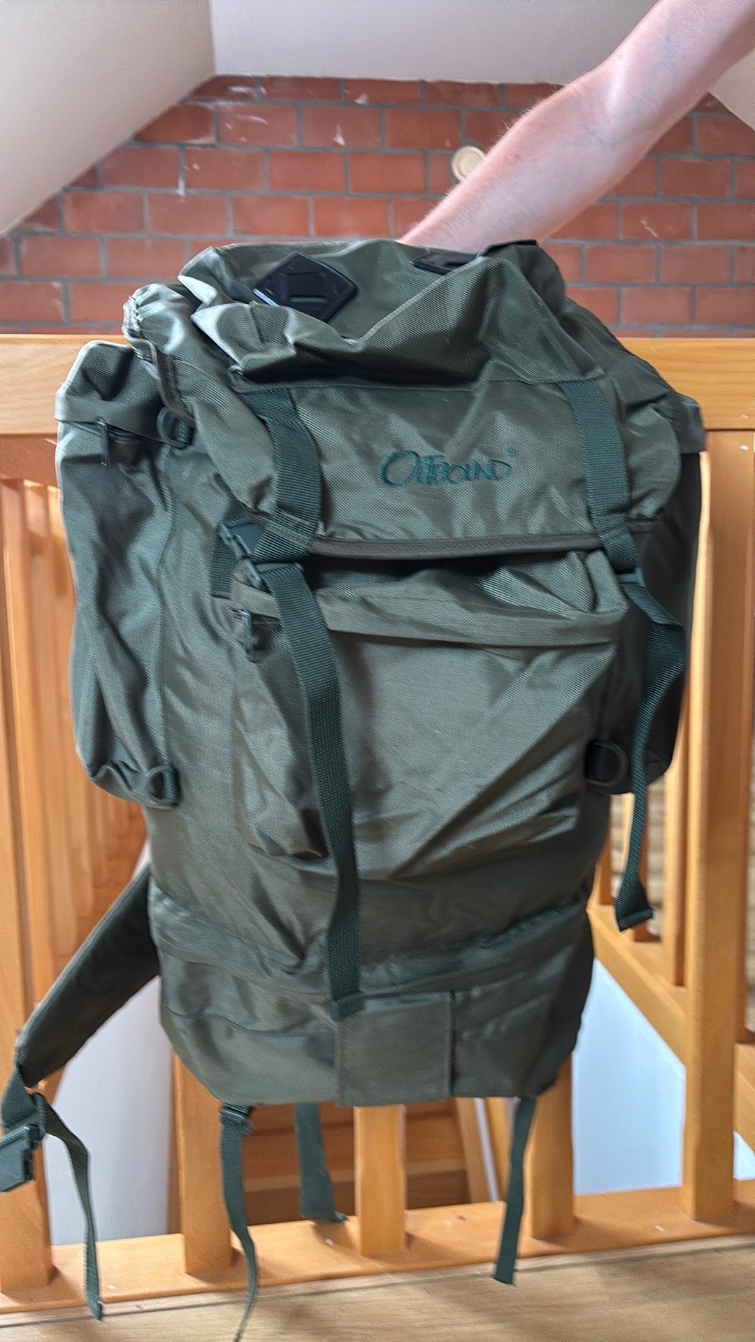 Rugzak trekking 80l outbound, Ophalen, Zo goed als nieuw, Rugzak