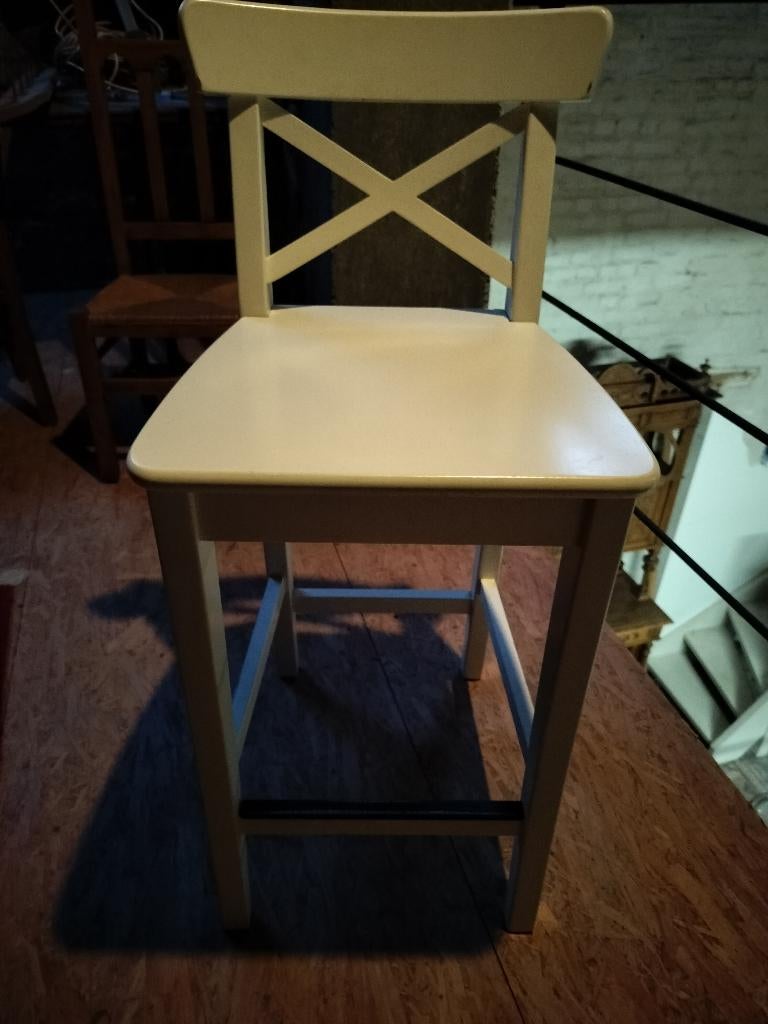 Barkruk, Ophalen, Gebruikt, Met voetsteun, 60 tot 90 cm