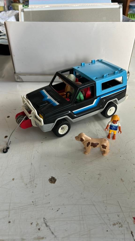 Jeep playmobil, Ophalen, Zo goed als nieuw
