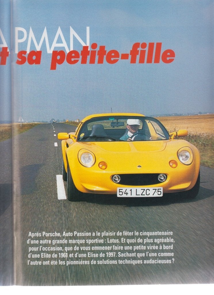 Lotus Elise & Lotus Elite classic car collection, Envoi, Utilisé