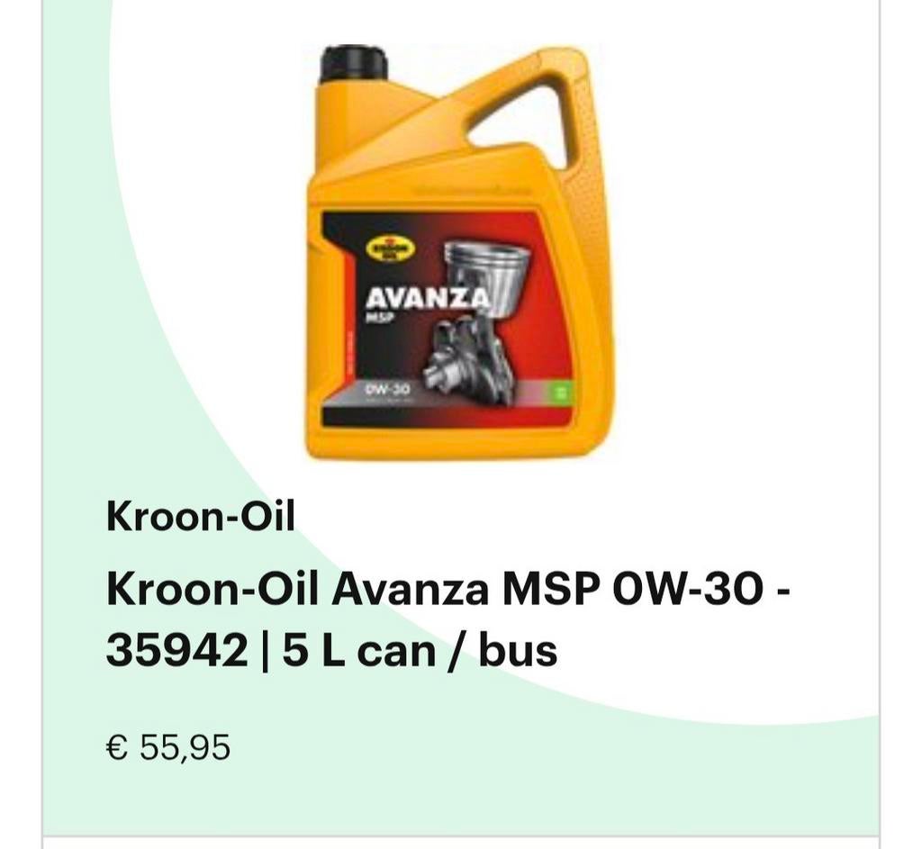 Olie, Autos : Divers, Produits d'entretien, Enlèvement
