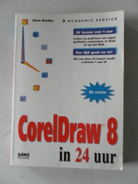 boek: PDF in 10 minuten+Coreldraw 8 in 24 uur+prak.webdesign, Enlèvement ou Envoi, Comme neuf, Autres sujets/thèmes