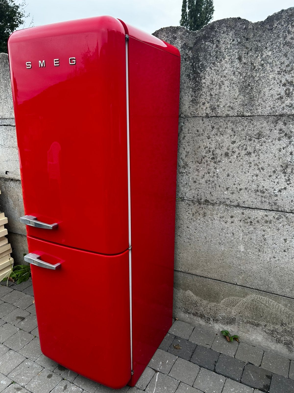 Grote koelkast smeg, Elektronische apparatuur, Ophalen of Verzenden, Zo goed als nieuw