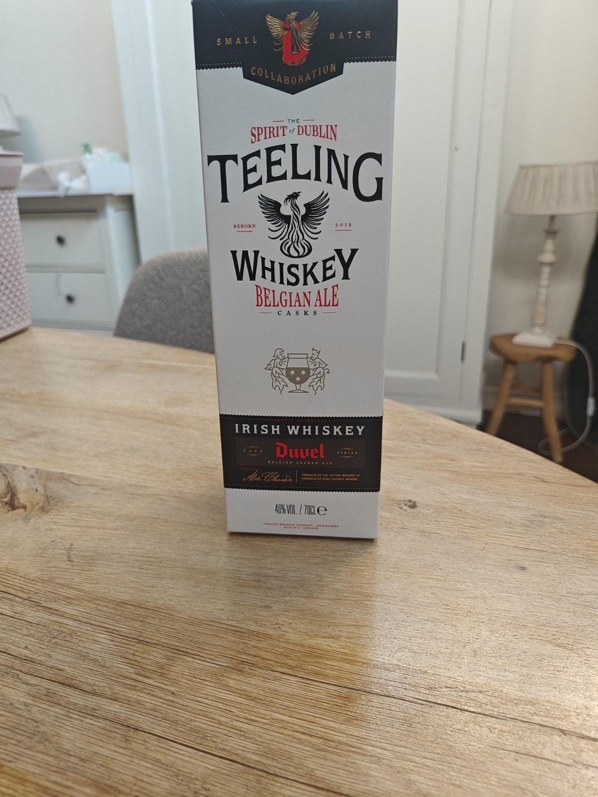 Duvel teeling whiskey eerste editie, Enlèvement, Duvel