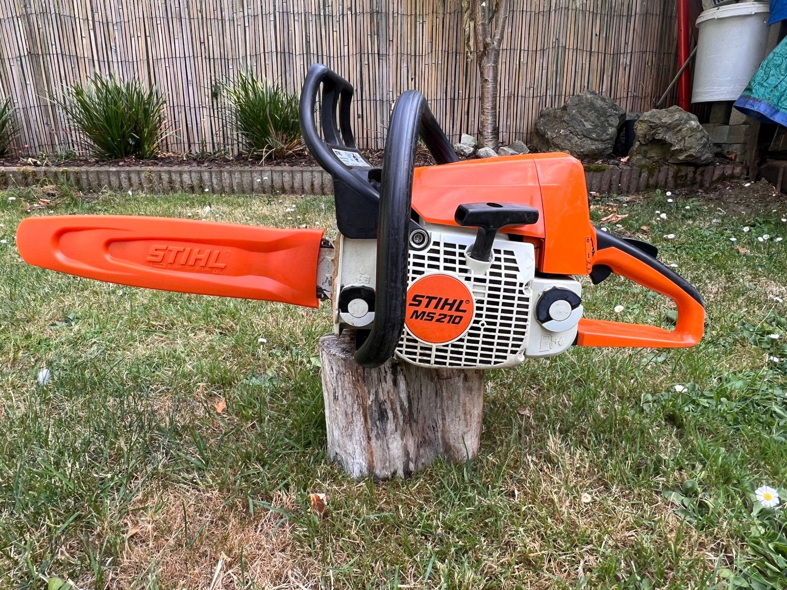 Stihl ms 210 kettingzaag, Enlèvement, Comme neuf