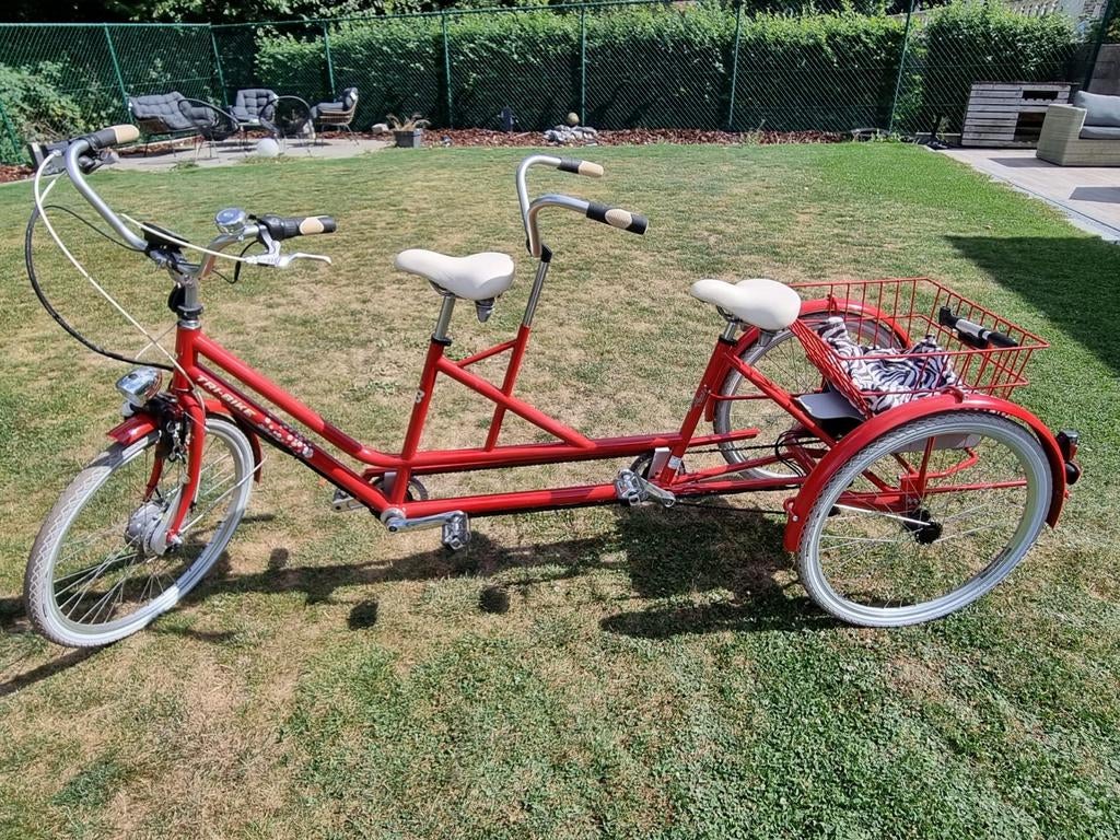 Tri-bikes driewieler tandem, Ophalen, Zo goed als nieuw, Tri Bike