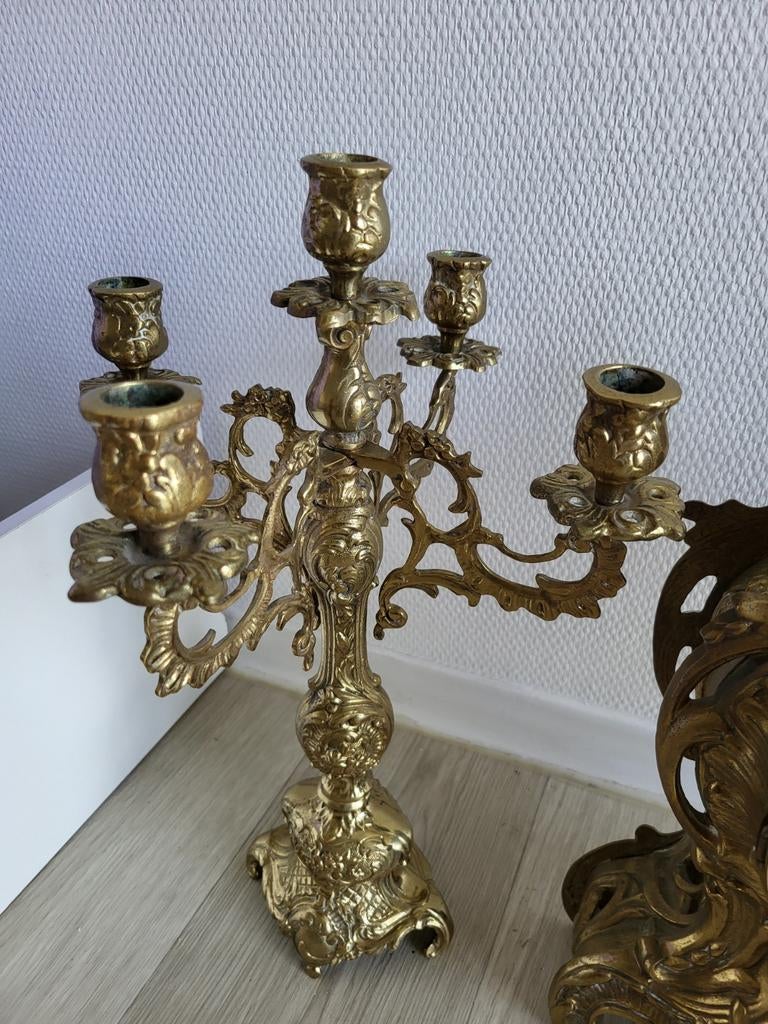 Horloge pendule, Antiek en Kunst, Antiek | Kandelaars