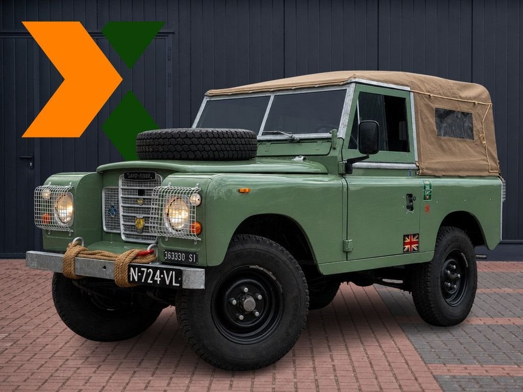 Land Rover 88 Series III 44kW/60pk 2 deurs Soft Top | Comple, Autos, Land Rover, Achat, Entreprise, Cabriolet, Boîte manuelle