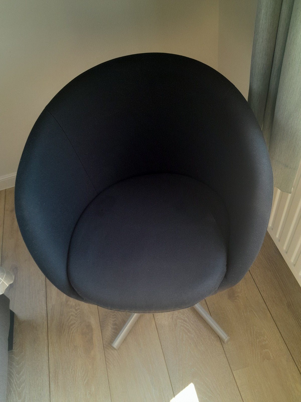 fauteuil pivotant couleur noir, Maison & Meubles, Enlèvement
