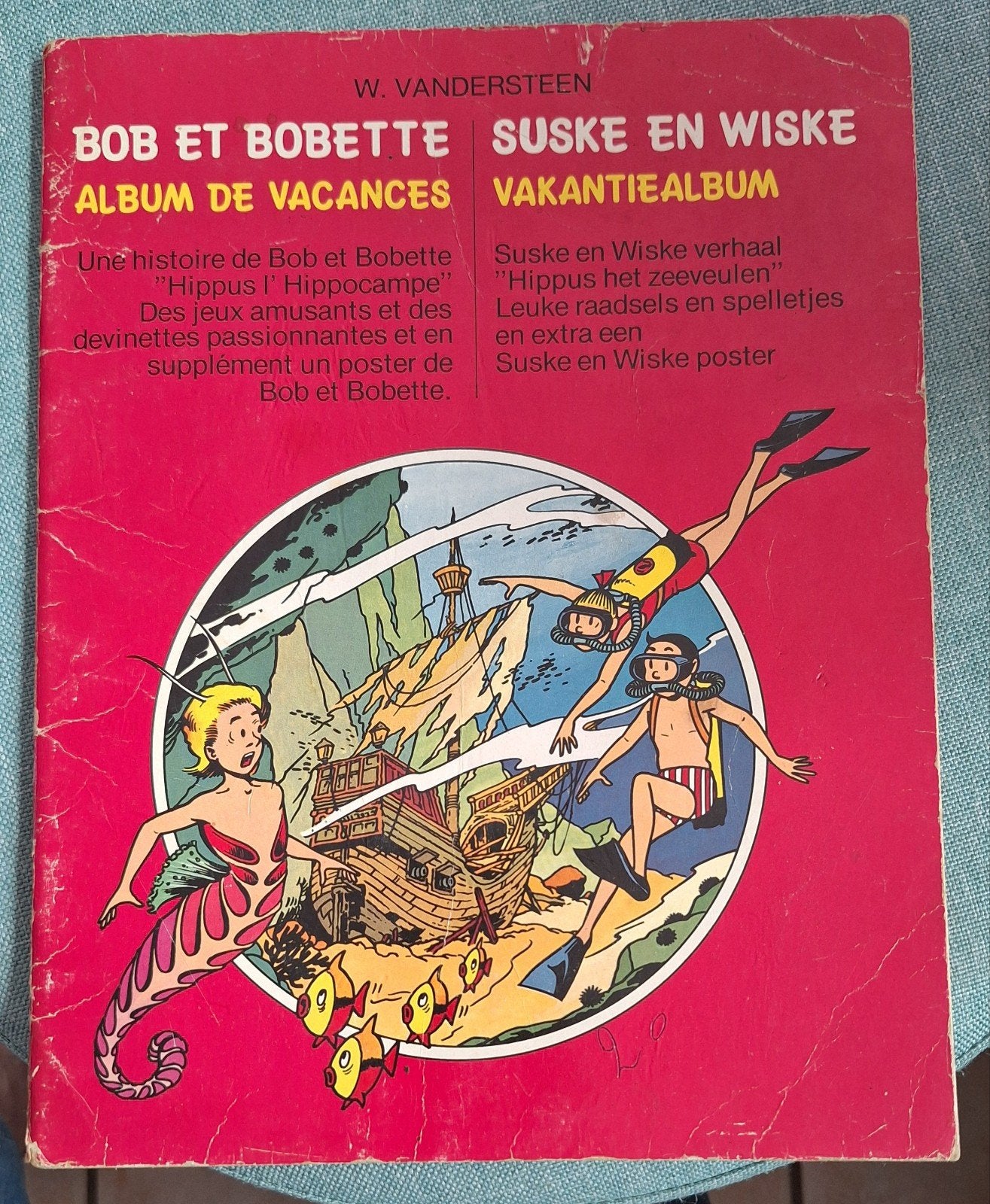 Bob et BOBETTE album de vacances, Livres, Enlèvement ou Envoi