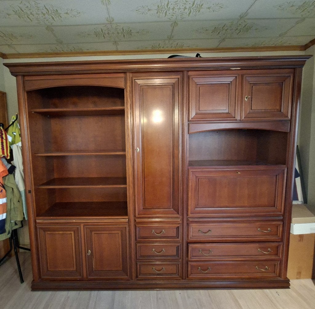 Living Kast - Kers, Ophalen, Gebruikt, 200 cm of meer, Kersenhout