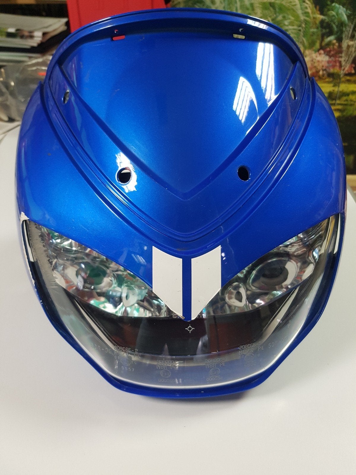 Gilera DNA50 Phare avant avec carenage, Enlèvement ou Envoi, Utilisé, Phare