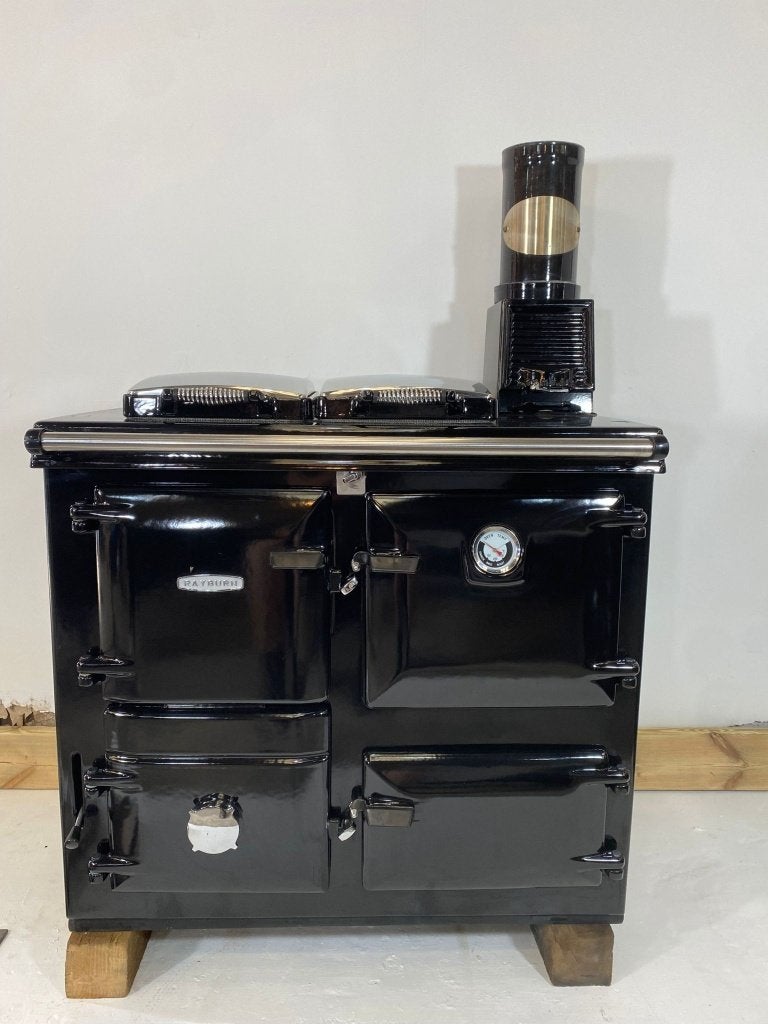 Poêle à bois Rayburn 355SFW  fonction chaudière/chauffage, Classe énergétique A ou plus économe, Enlèvement ou Envoi, 85 à 90 cm