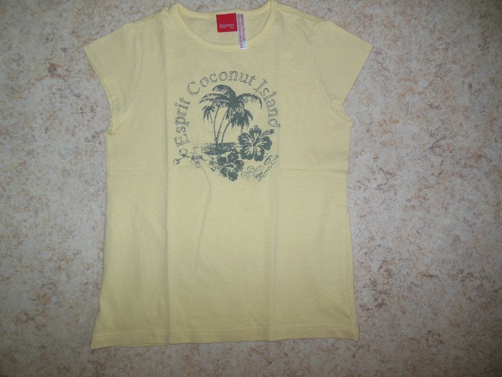 t-shirt EDC 128-134 (ev+ rok), Enfants & Bébés, Enlèvement ou Envoi, Hollister - EDC by Esprit, Fille, Chemise ou À manches longues