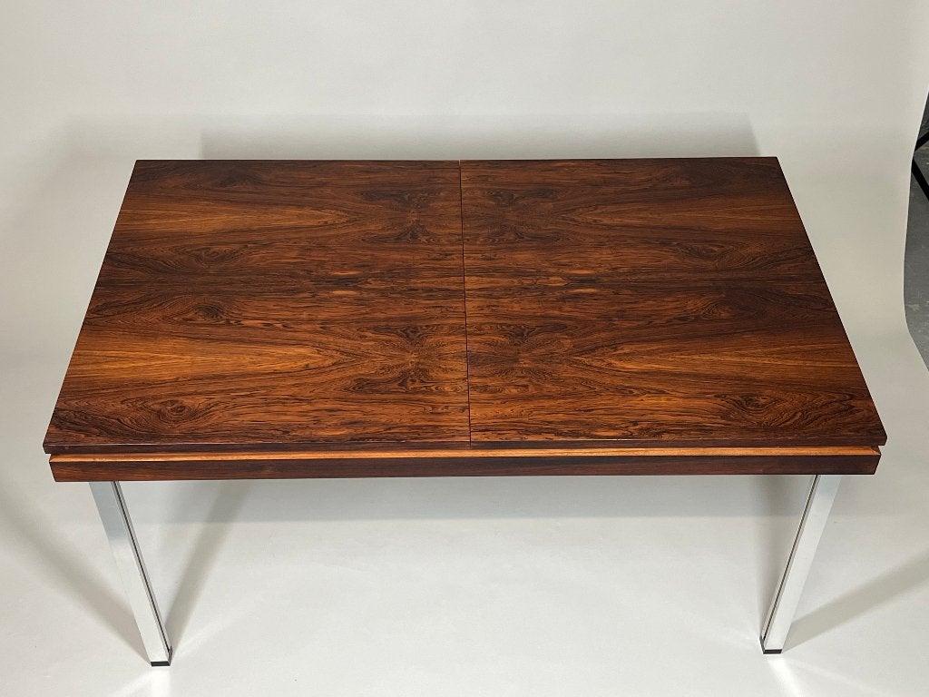 Modernistische palissander eettafel, jaren 1960., Maison & Meubles, Tables | Tables à manger, Comme neuf, Enlèvement