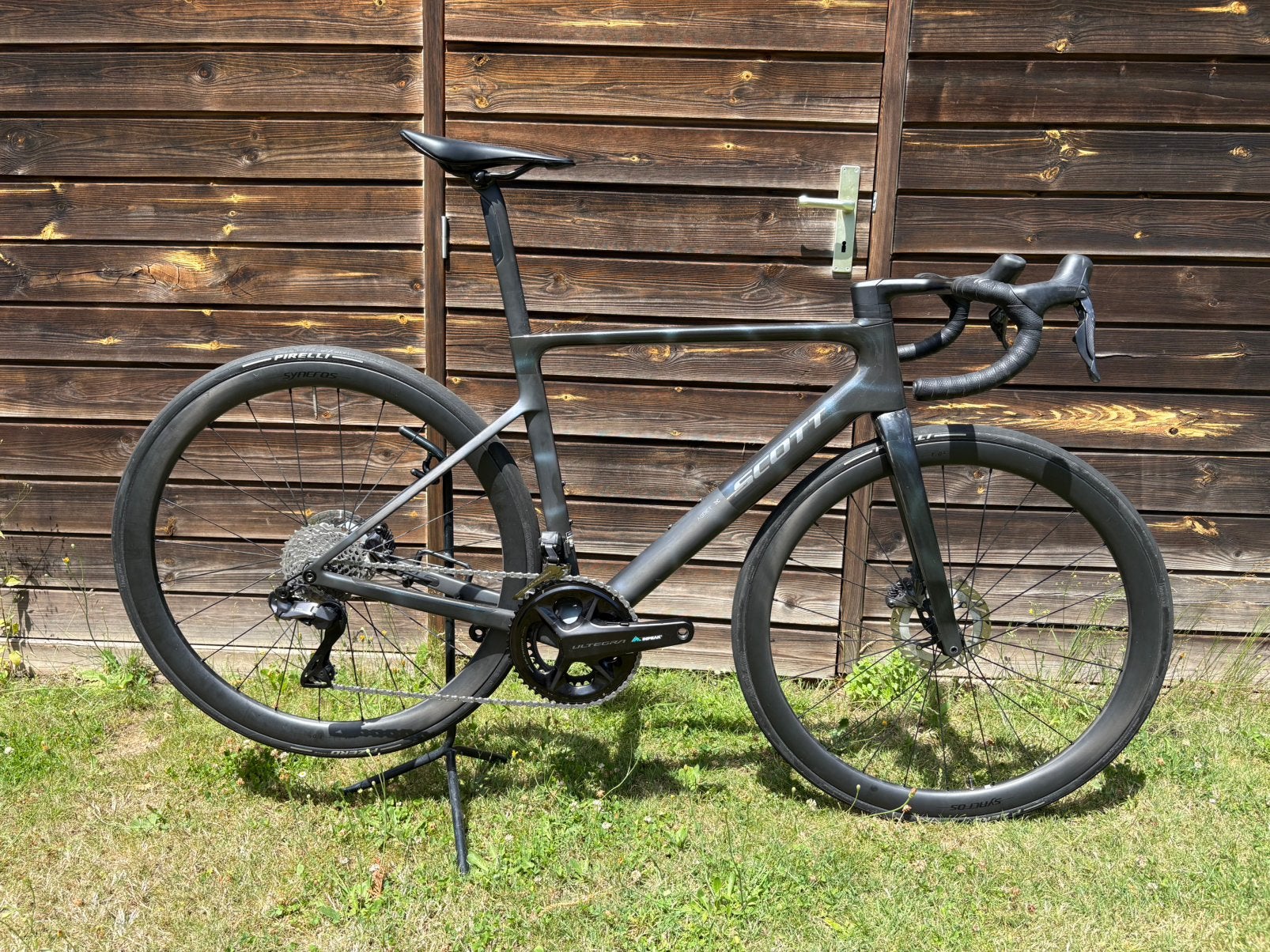 SCOTT Addict 10 Medium avec capteur de puissance double face, Autres marques, Comme neuf, Enlèvement, 53 à 57 cm