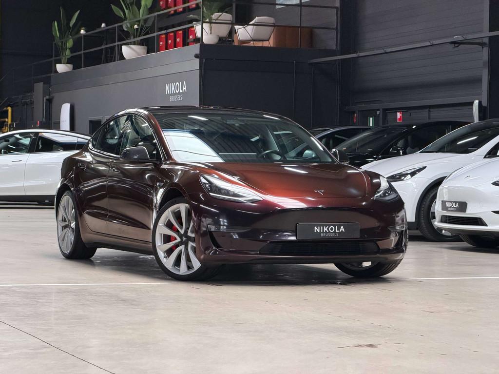 Tesla Model 3 PERFORMANCE -ALL WHEEL DRIVE -FULL WRAP -FULL, Autos, Achat, https://public.car-pass.be/vhr/25af62c6-bebe-4323-b437-813c7a2fff6d