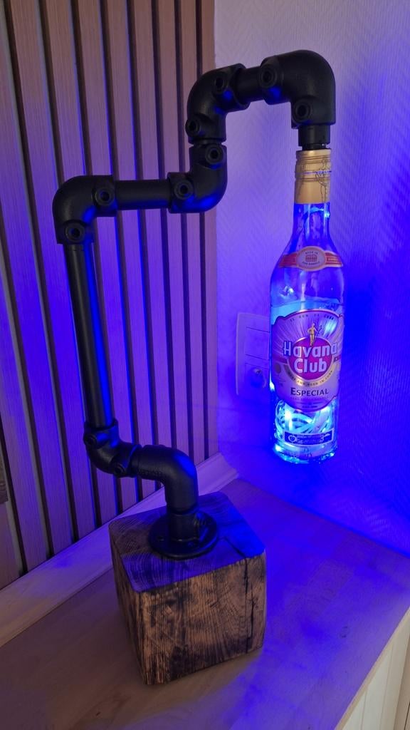 Tafellamp, staanlamp, handmade, Antiek en Kunst, Ophalen