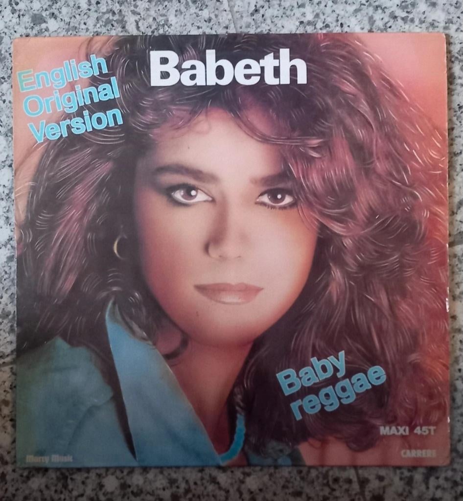 Babeth - Baby Reggae (English Original Version) - 12" Reggae, Enlèvement ou Envoi, Utilisé, 12 pouces