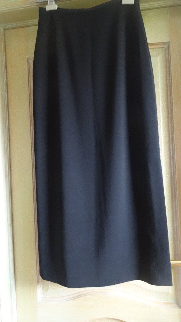 LANGE ROK ZWART "ETAM", Kleding | Dames, Maat 38/40 (M), Zwart, Ophalen of Verzenden, Zo goed als nieuw