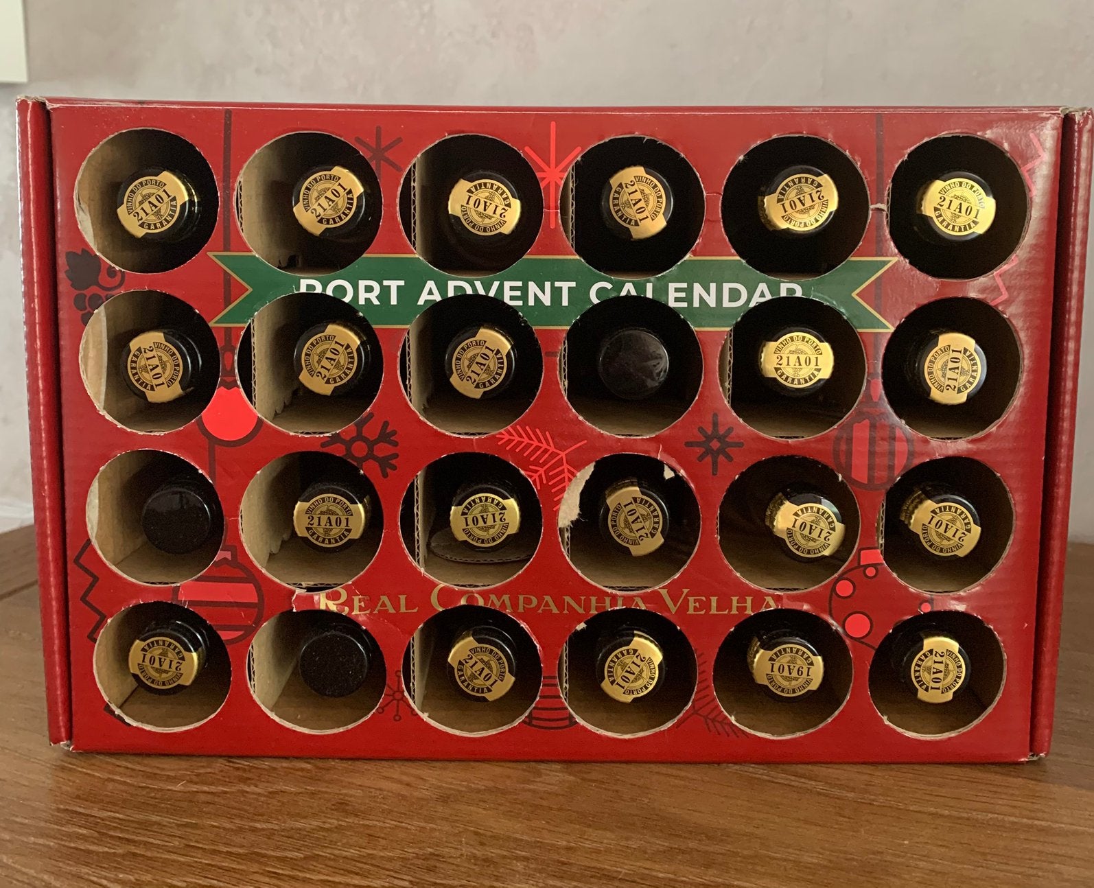 24 miniatuur flesjes porto Real Companhia Velha, Verzamelen, Wijnen, Ophalen, Port