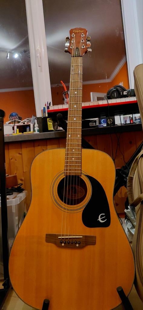 Epiphone gitaar pr200e, Ophalen, Zo goed als nieuw, Western- of Steelstringgitaar, Met (piezo-)element