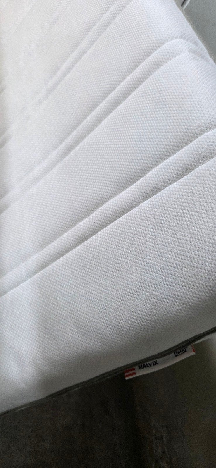 Malvik Ikea eenpersoonsmatras, Huis en Inrichting, Slaapkamer | Matrassen en Bedbodems, Ophalen, Gebruikt, Eenpersoons, 80 cm