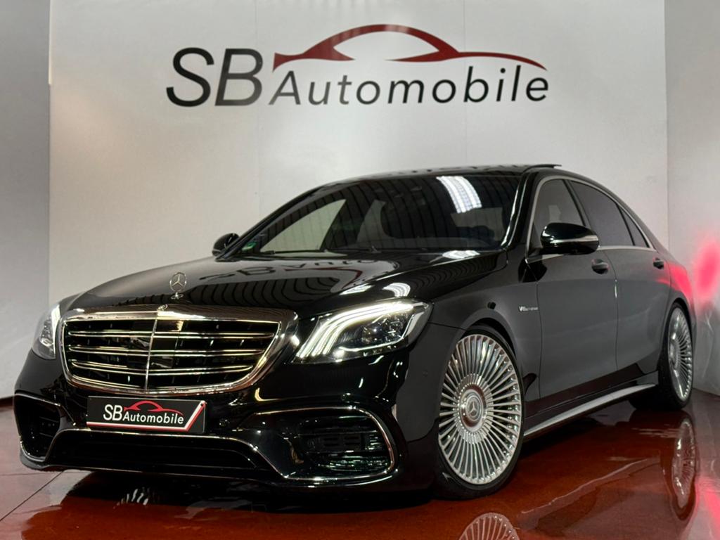 Mercedes-Benz S 500 L S63 LOOK/NIGHT VISION/MASSAGE/GARANTIE, Auto's, Mercedes-Benz, 430 kW, Zwart, Bedrijf, 5 deurs