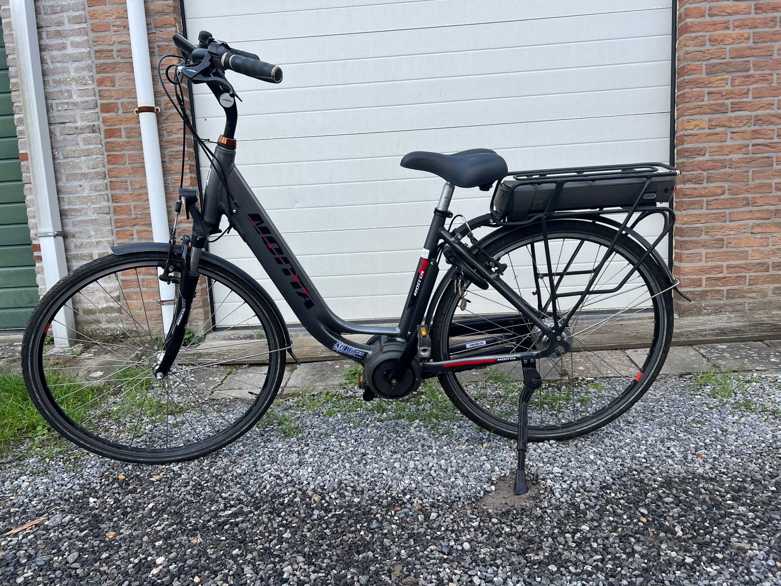 Elektrische fiets norta M500 met middenmotor, Fietsen en Brommers, Ophalen, Zo goed als nieuw