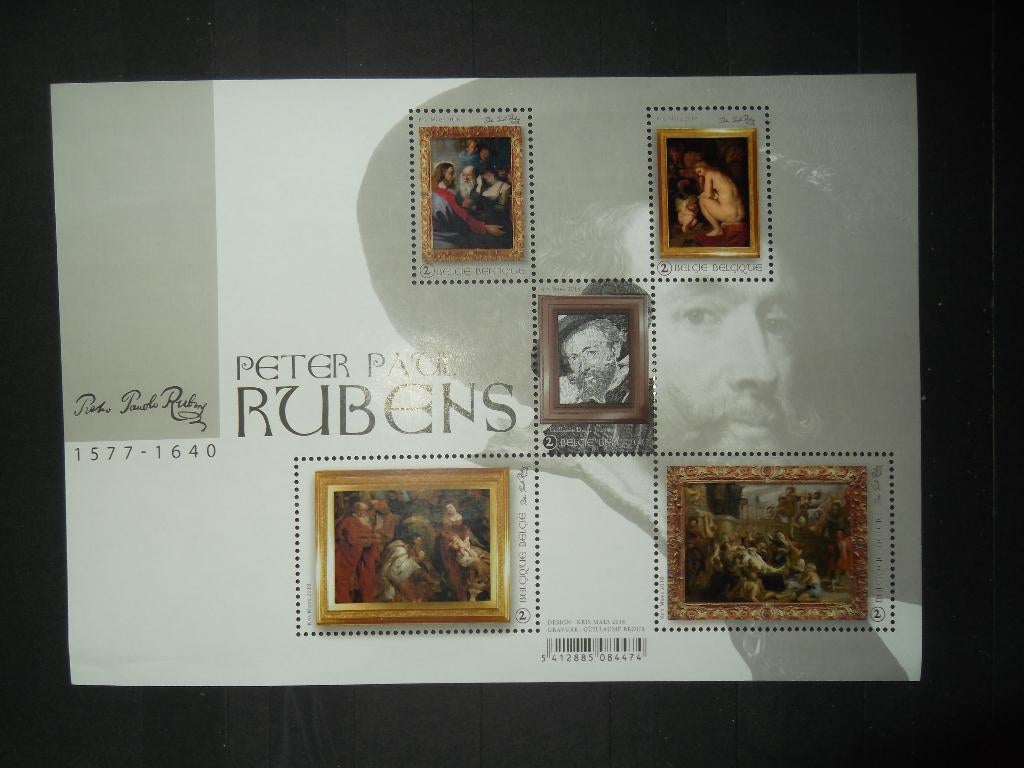 BL262 Rubens plooi - pli MNH, Postzegels en Munten, Postzegels | Europa | België, Ophalen of Verzenden, Postfris, Frankeerzegel