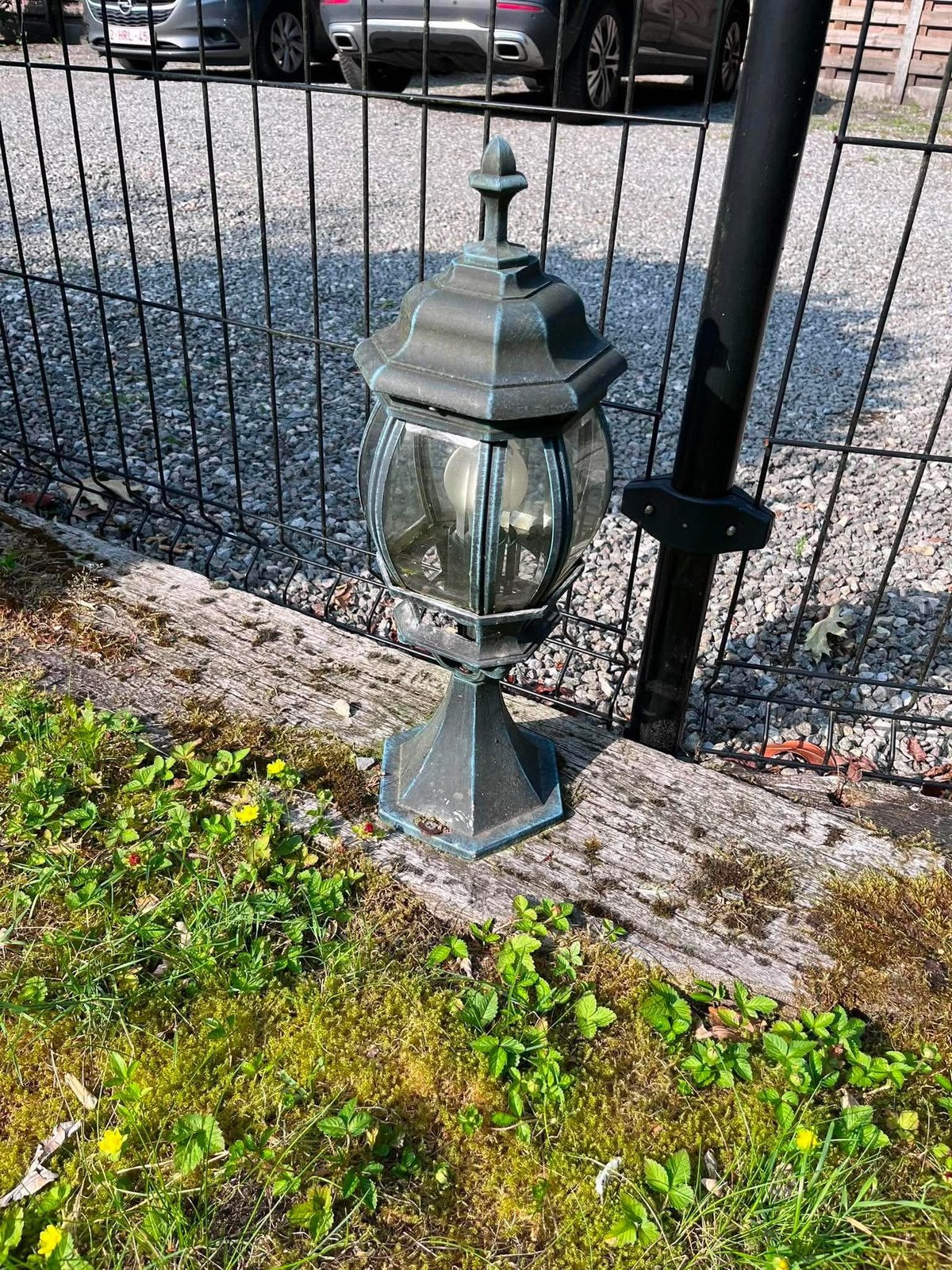 3 Klassieke buitenlampen / tuinlampen, Ophalen, Zo goed als nieuw