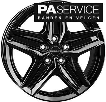 Nieuwe 18 inch Gloss BLack Borbet Fiat Duacto Maxi velgen, -, -, Banden en Velgen, Nieuw