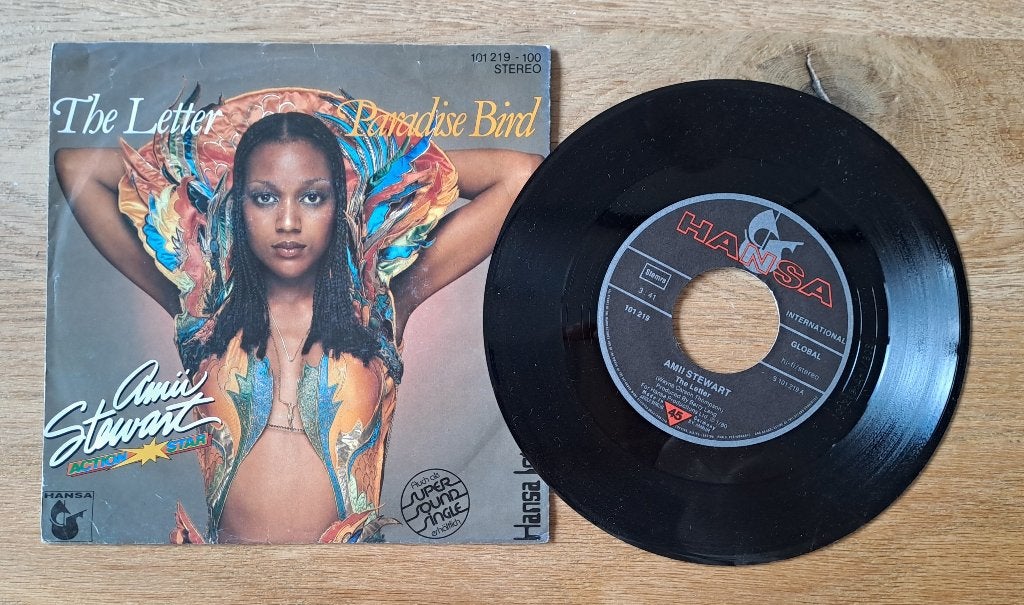 Amii Stewart - The Letter, Gebruikt, Originele persing, 7 inch, Ophalen of Verzenden