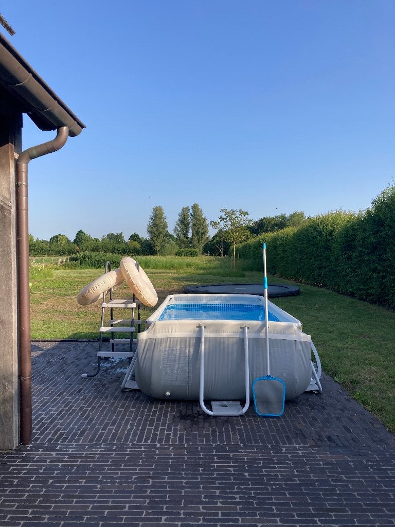 Intex zwembad 2x3m, Tuin en Terras, Ophalen, Gebruikt, Minder dan 200 cm, Opzetzwembad